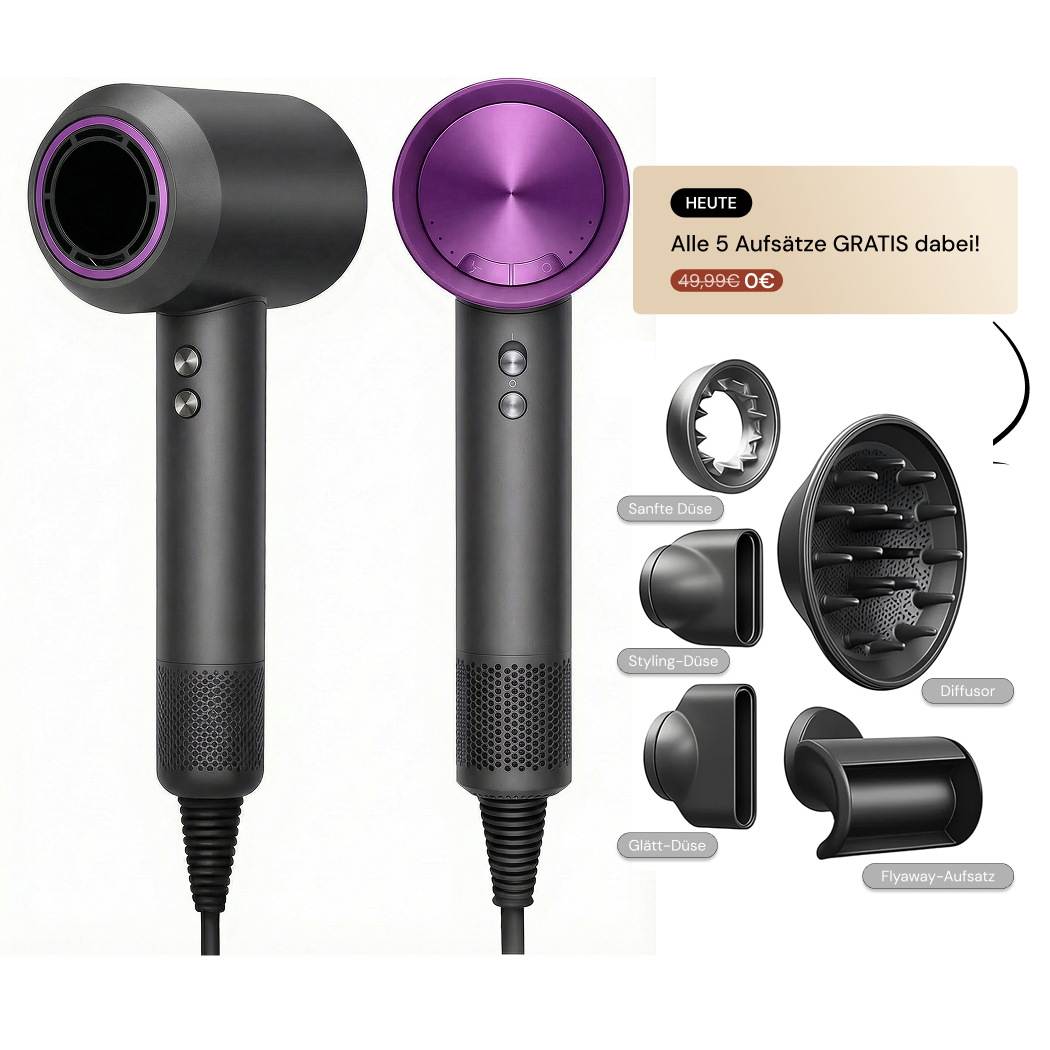 DOYOO AirPro™ 5in1 Hochleistungsföhn