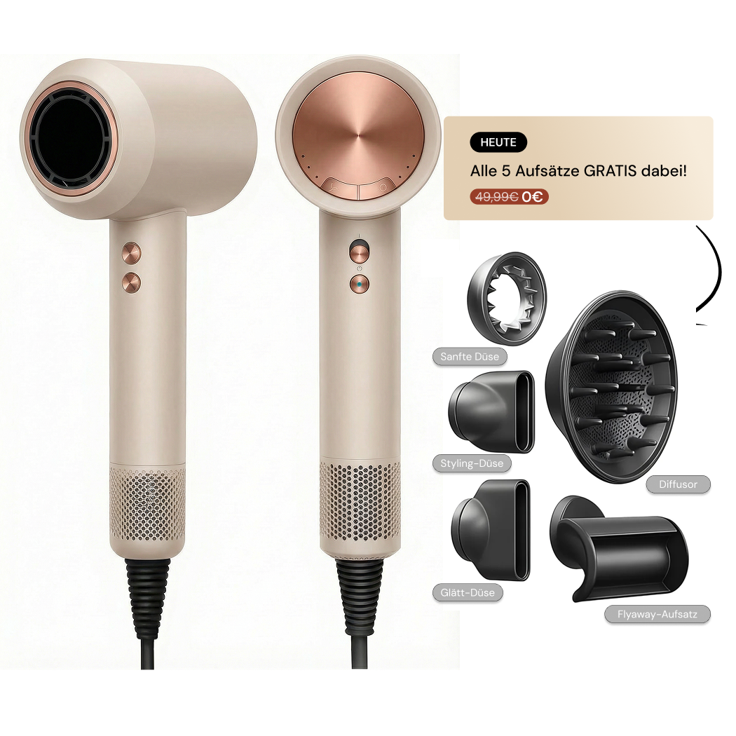 DOYOO AirPro™ 5in1 Hochleistungsföhn