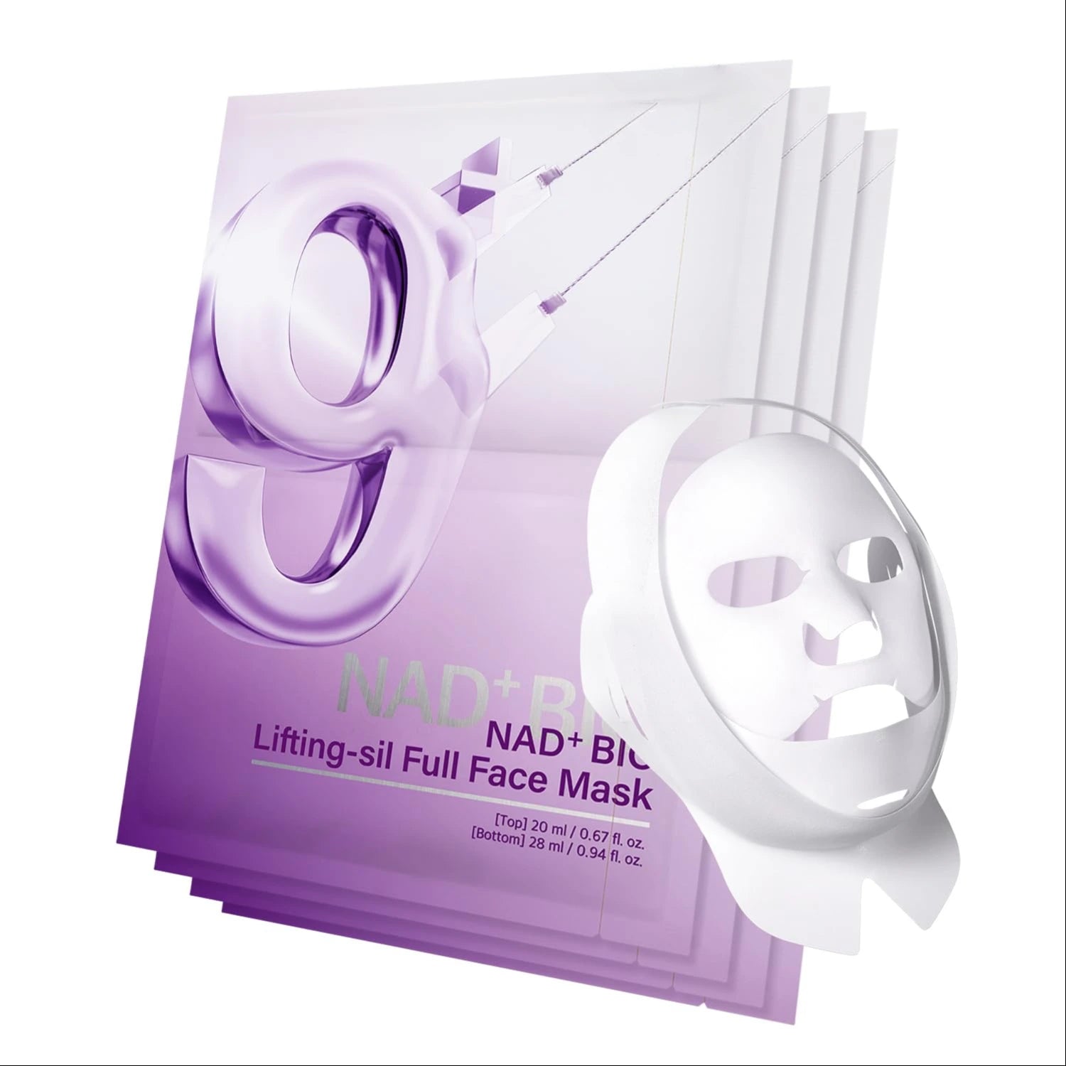 No.9 Sheet Mask | NAD+ BIO Lifting-sil Full Face Mask